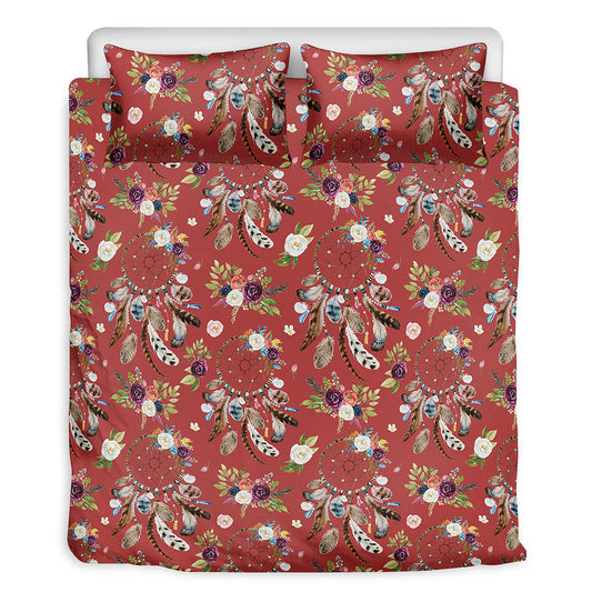 Vintage Dream Catcher Pattern Print Duvet Cover Bedding Set