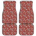Vintage Dream Catcher Pattern Print Front and Back Car Floor Mats