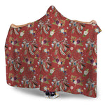 Vintage Dream Catcher Pattern Print Hooded Blanket