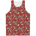 Vintage Dream Catcher Pattern Print Men's Tank Top