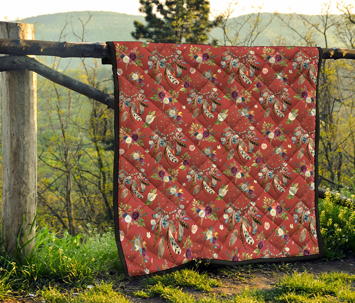 Vintage Dream Catcher Pattern Print Quilt