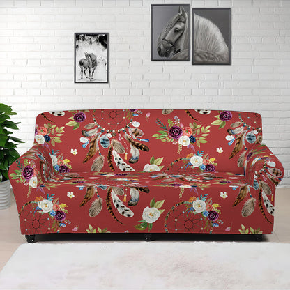 Vintage Dream Catcher Pattern Print Sofa Cover