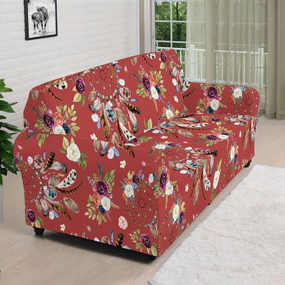 Vintage Dream Catcher Pattern Print Sofa Cover