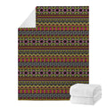 Vintage Ethnic Pattern Print Blanket