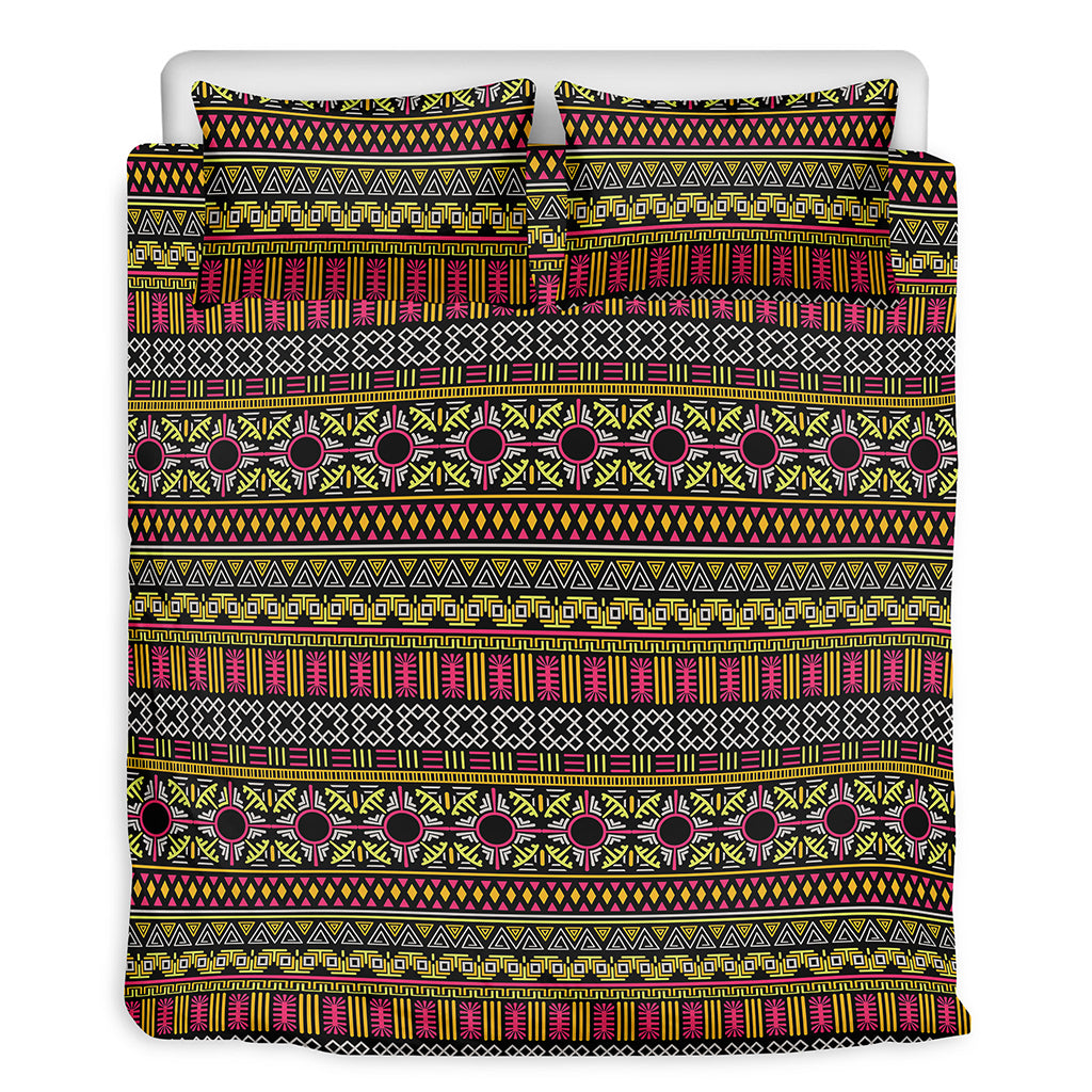 Vintage Ethnic Pattern Print Duvet Cover Bedding Set