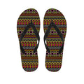 Vintage Ethnic Pattern Print Flip Flops