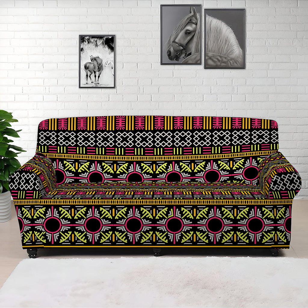 Vintage Ethnic Pattern Print Sofa Cover