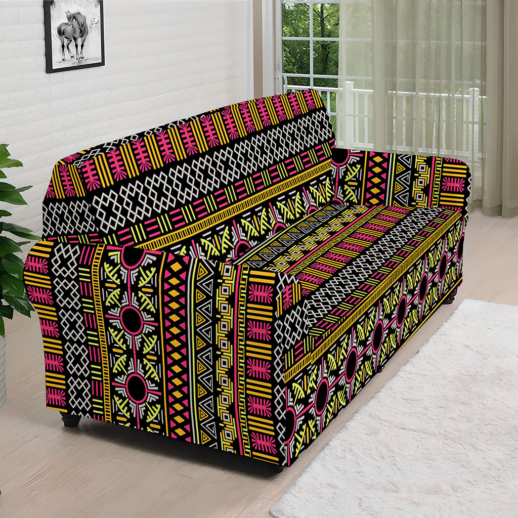 Vintage Ethnic Pattern Print Sofa Cover