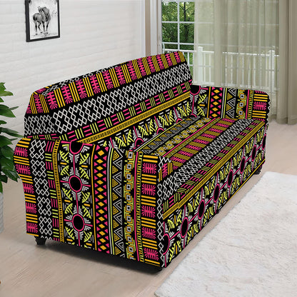 Vintage Ethnic Pattern Print Sofa Cover