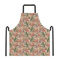 Vintage Flamingo Pattern Print Apron