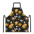 Vintage Floral Flower Pattern Print Apron