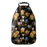 Vintage Floral Flower Pattern Print Car Seat Organizers