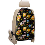 Vintage Floral Flower Pattern Print Car Seat Organizers