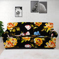 Vintage Floral Flower Pattern Print Sofa Cover