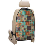 Vintage Floral Patchwork Pattern Print Car Seat Organizers