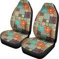 Vintage Floral Patchwork Pattern Print Universal Fit Car Seat Covers