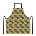 Vintage Flower Patchwork Pattern Print Apron