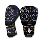 Vintage Gemini Zodiac Sign Print Boxing Gloves