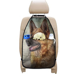 Vintage German Shepherd Portrait Print Car Seat Organizers