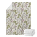 Vintage Giraffe Print Blanket