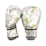 Vintage Giraffe Print Boxing Gloves