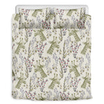 Vintage Giraffe Print Duvet Cover Bedding Set