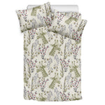 Vintage Giraffe Print Duvet Cover Bedding Set