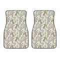 Vintage Giraffe Print Front Car Floor Mats