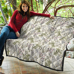 Vintage Giraffe Print Quilt