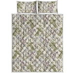 Vintage Giraffe Print Quilt Bed Set