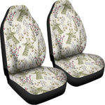 Vintage Giraffe Print Universal Fit Car Seat Covers
