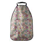 Vintage Girly Floral Print Car Seat Organizers