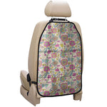 Vintage Girly Floral Print Car Seat Organizers