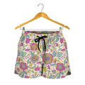 Vintage Girly Floral Print Women's Shorts
