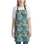 Vintage Hawaiian Aloha Pattern Print Apron