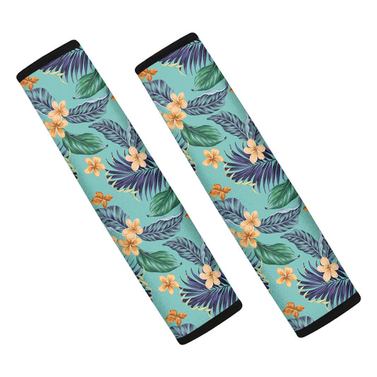 Vintage Hawaiian Aloha Pattern Print Car Seat Belt Covers