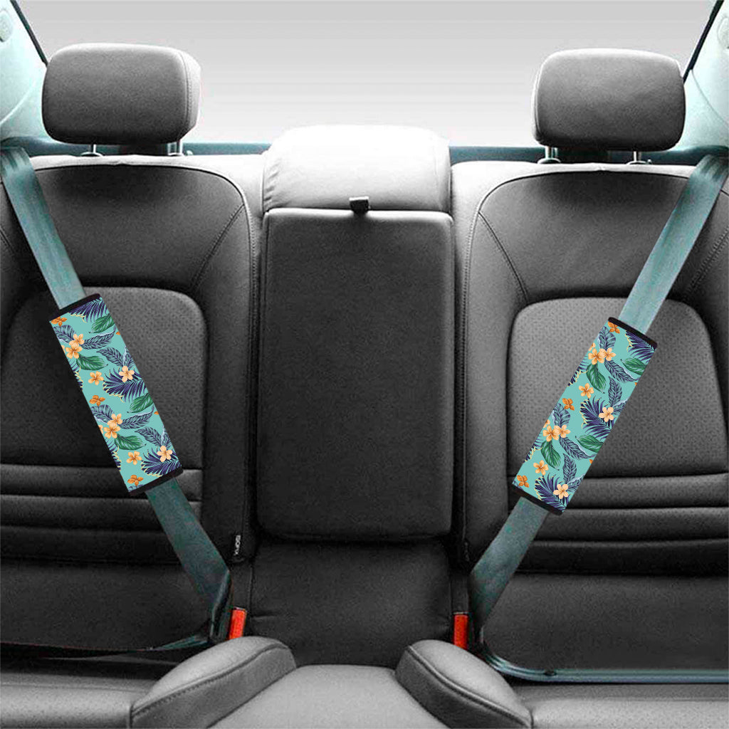 Vintage Hawaiian Aloha Pattern Print Car Seat Belt Covers