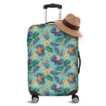 Vintage Hawaiian Aloha Pattern Print Luggage Cover