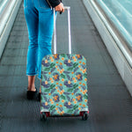 Vintage Hawaiian Aloha Pattern Print Luggage Cover