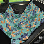 Vintage Hawaiian Aloha Pattern Print Pet Car Back Seat Cover