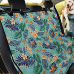 Vintage Hawaiian Aloha Pattern Print Pet Car Back Seat Cover