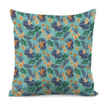 Vintage Hawaiian Aloha Pattern Print Pillow Cover
