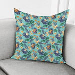 Vintage Hawaiian Aloha Pattern Print Pillow Cover