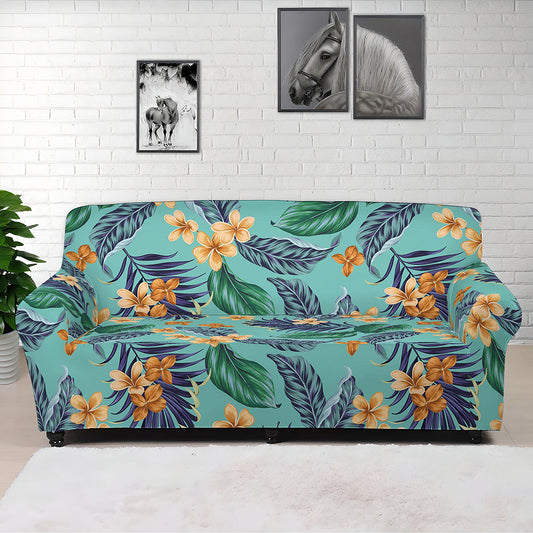 Vintage Hawaiian Aloha Pattern Print Sofa Cover