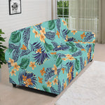 Vintage Hawaiian Aloha Pattern Print Sofa Cover