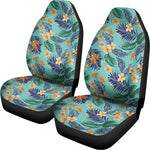 Vintage Hawaiian Aloha Pattern Print Universal Fit Car Seat Covers