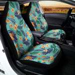 Vintage Hawaiian Aloha Pattern Print Universal Fit Car Seat Covers