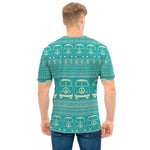 Vintage Hippie Van Pattern Print Men's T-Shirt