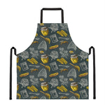 Vintage Honey Bee Print Apron