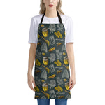 Vintage Honey Bee Print Apron